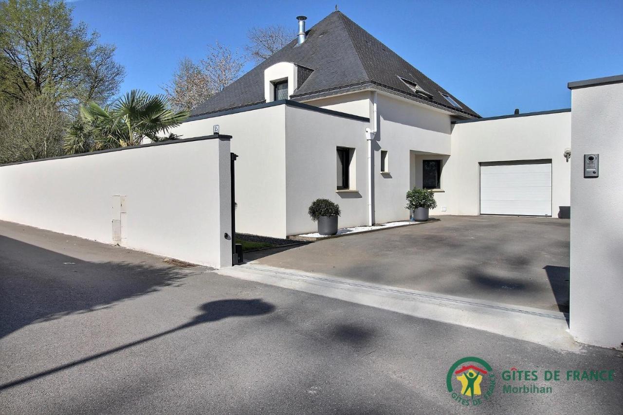 Villa Le Nid Breton Bignan Buitenkant foto