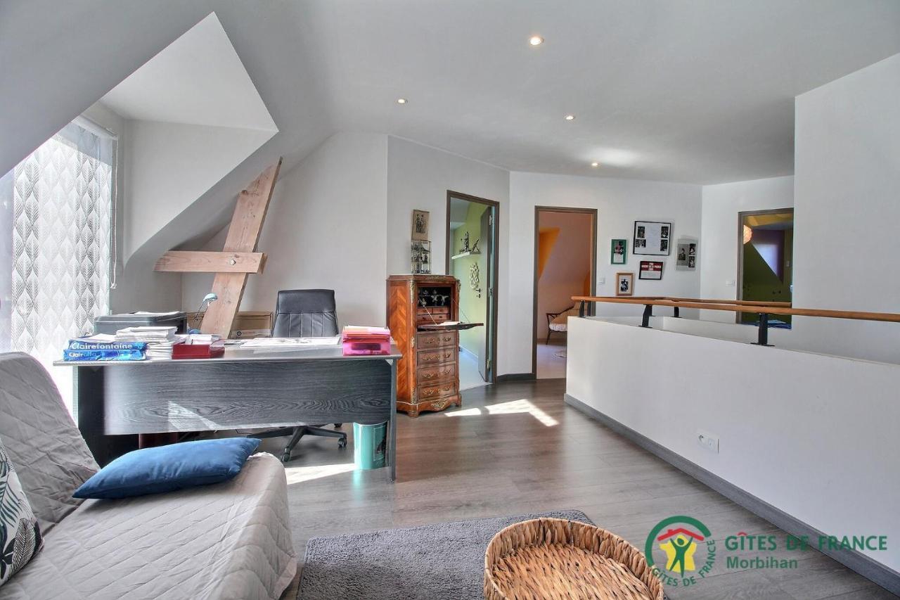 Villa Le Nid Breton Bignan Buitenkant foto