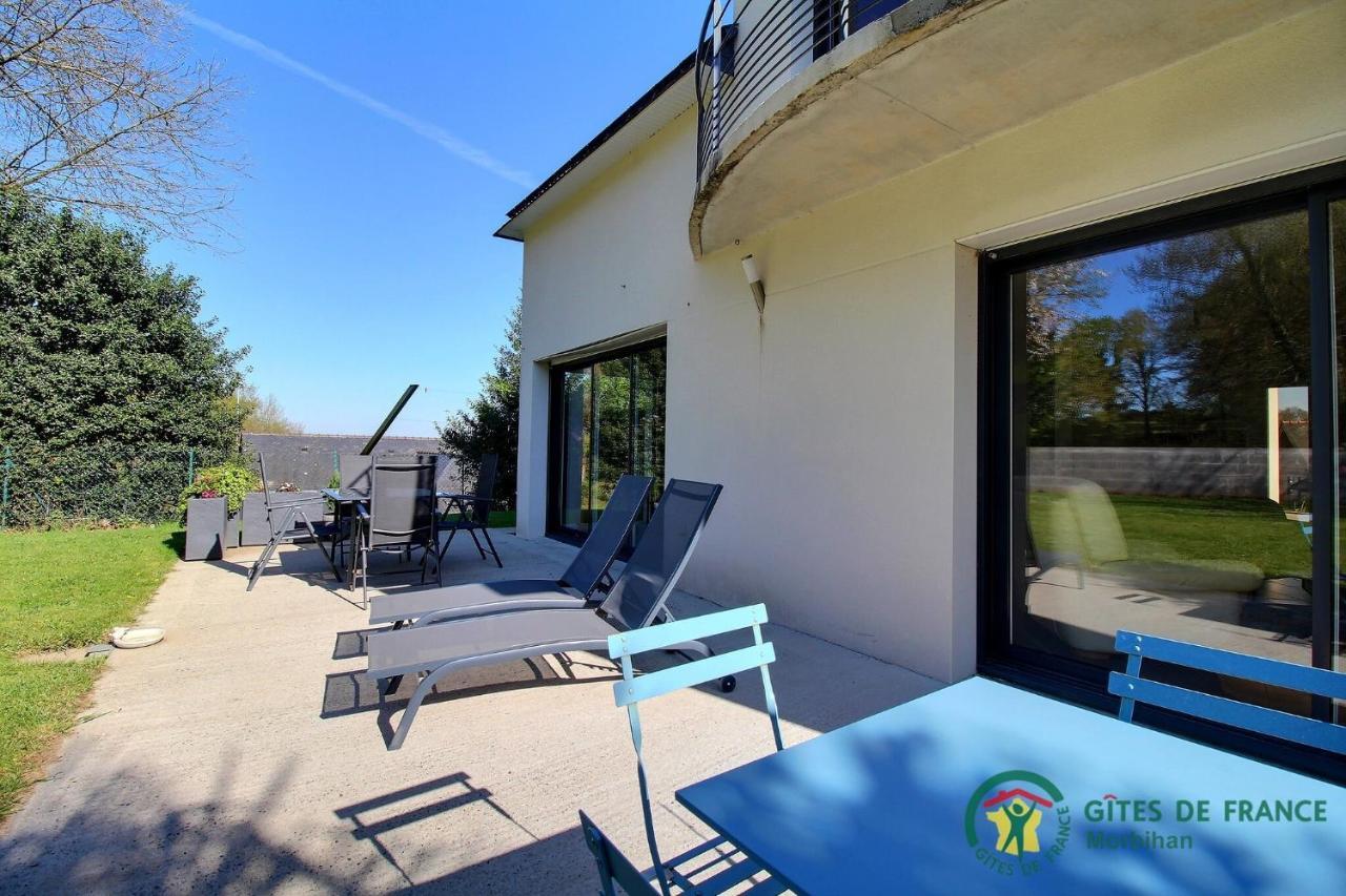 Villa Le Nid Breton Bignan Buitenkant foto