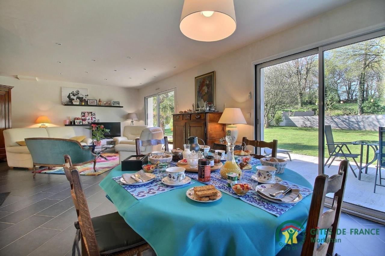 Villa Le Nid Breton Bignan Buitenkant foto